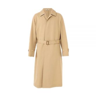 오라리 오라리 WOOL MAX CANVAS SOUTIEN COLLAR COAT (A23SC01WC LIGHT BEIGE) (울 맥스 캔버스