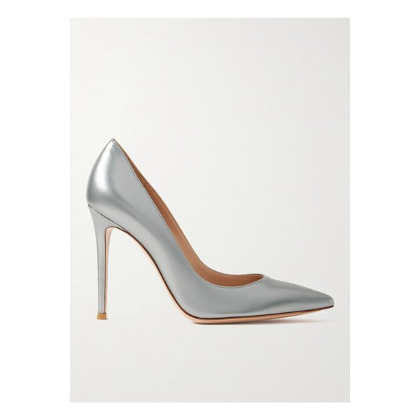 지안비토 105 메탈릭 가죽 펌프스 46376663162901462