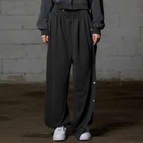 PITA SNAP OFF SWEAT PANTS / CHARCOAL