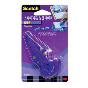 3M 한손으로쓰는 양면테이프 리필017R 8 4X8mm 10개입 (S21987305)