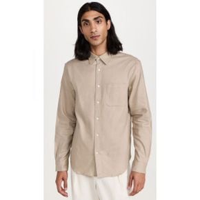 5436152 Club Monaco Lightweight Flannel Solid Shirt