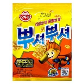 오뚜기 뿌셔뿌셔 양념치킨맛 90g 5개