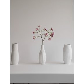 내추럴 카빙 세라믹 화병 5type