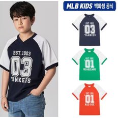 24SS 바시티 빅로고 반팔 티셔츠  7ATSV0543 (3color)