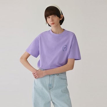 로라로라 ROLA SMALL LOGO T-SHIRT LAVENDER