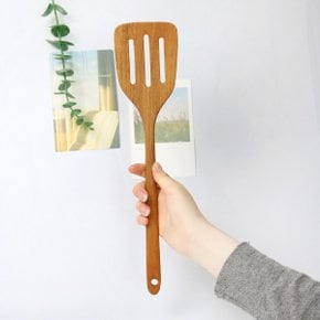 티크 우드 나무 삼공 뒤집개 M