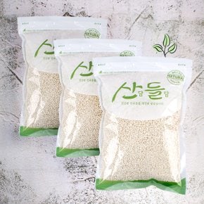 [산담들담] 우리잡곡 찹쌀1kgx3팩(3kg)