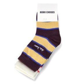 [기간한정세일] 26SS 보보쇼즈 로고 2PACK 양말 B126AI006 991