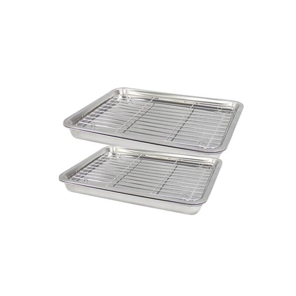 스텐레스 보관용기 밧드세트 2종D(밧드(중+특대)+거름망+쟁반)