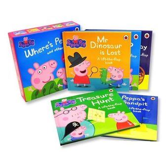 교보문고 Peppa Pig Lift The Flap Collection 페파피그 플랩북 5권 세트