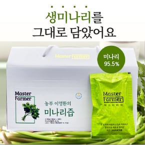 농부 이영환의 미나리즙 90ml 30포(국내산)