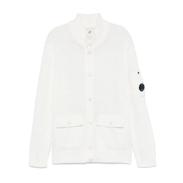 씨피 컴퍼니 하이넥 렌즈 가디건 18CMKN078A 110058A 103 GAUZE WHITE DOM