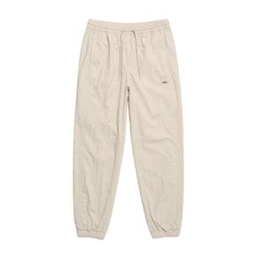 [여주점] N241WPT090 여성 베어리 우븐 조거 팬츠 베이지