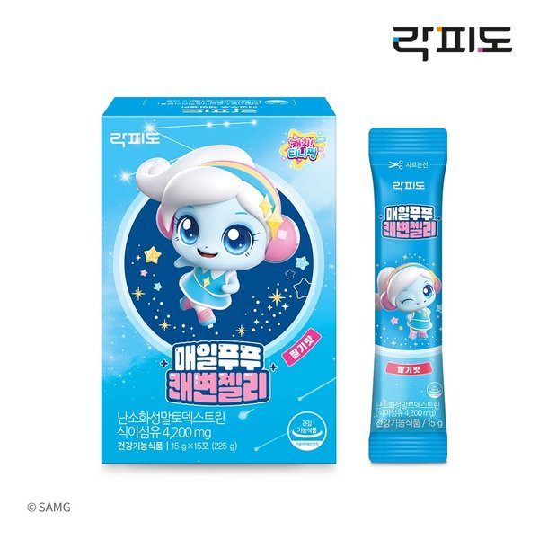 락피도 매일푸푸 쾌변젤리(15gx15포) 1박스