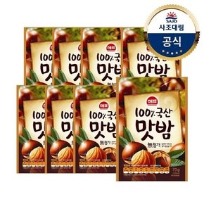 사조대림ㅣ해표 국산맛밤 70g x8봉
