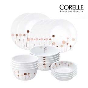 [BIZ][Corelle] 코렐 꽃솜 4인 홈세트 18p