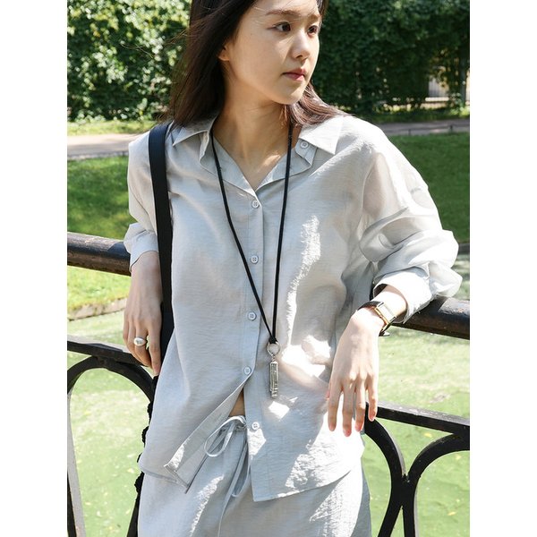 Ash Layered Shirt_Gray