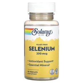 미국직구 Solaray 솔라레이 셀레늄 200mcg 90베지캡슐