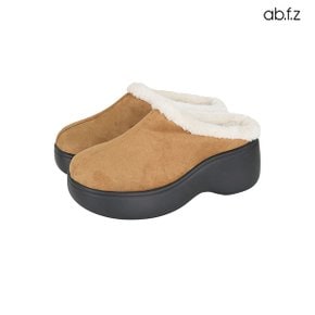 퍼 안감 클로그 슬리퍼 (AFX4QAS1A)