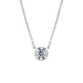 14K 랩다이아몬드 베르니 0.5ct 목걸이