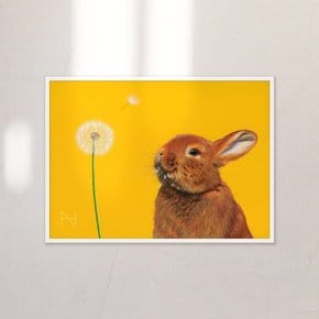 그림액자 It is spring(Rabbit)_2018 , 송형노