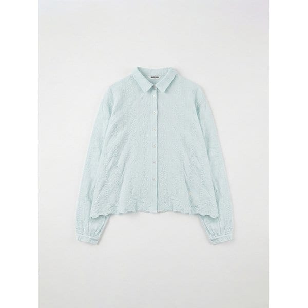 레이스 스트라이프 셔츠(MAGASH05MSB)