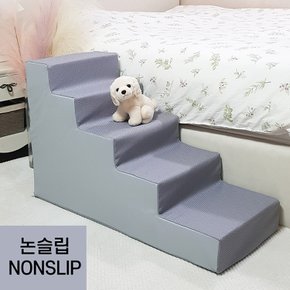 8 DECO 강아지계단 방수 5단 높이 60cm_논슬립 그레이