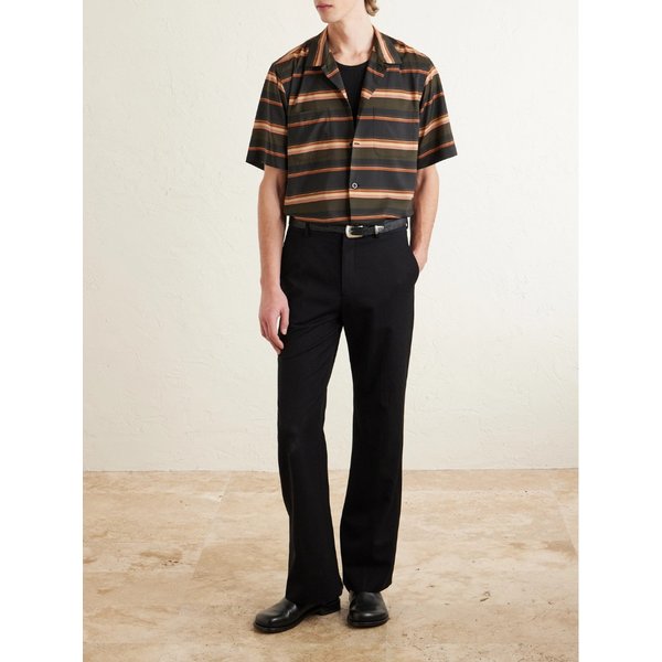 스트라이프 새틴 셔츠 46376663162959945