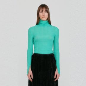 ZIAH High Neck Knit Top - Mint