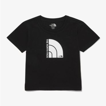 노스페이스화이트라벨 여성 슬림 크롭 반팔 티셔츠 NT7UQ30K