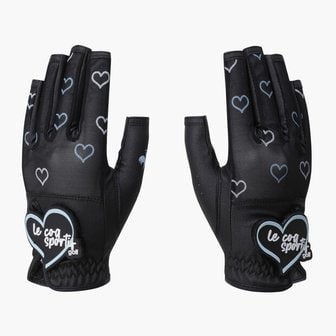 르꼬끄골프 [여주점] 매쉬 믹스 네일컷 양손 장갑 GQ122LGL31 BLCK