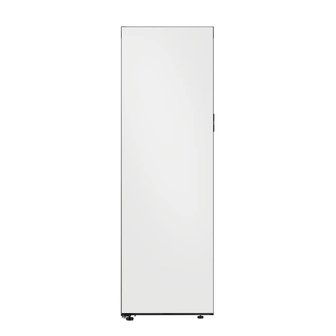 삼성전자 삼성 347L 비스포크 1도어 키친핏 냉동고 우열림 RZ34C7805AP 코타화이트