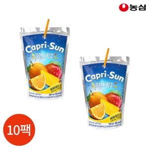  농심 카프리선 오렌지망고 200ml x 10개