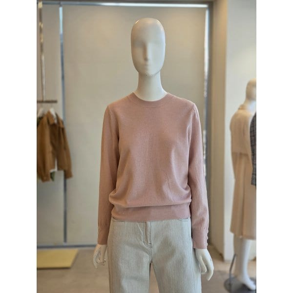 [여주점] [더 아이잗] 여성 베이직 라운드넥 풀오버 니트(IS2M1PO701)