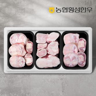 농협횡성한우 [냉동][농협횡성한우] 효도보신세트 6호 2.1kg (사골1팩+우족2팩) /팩당700g