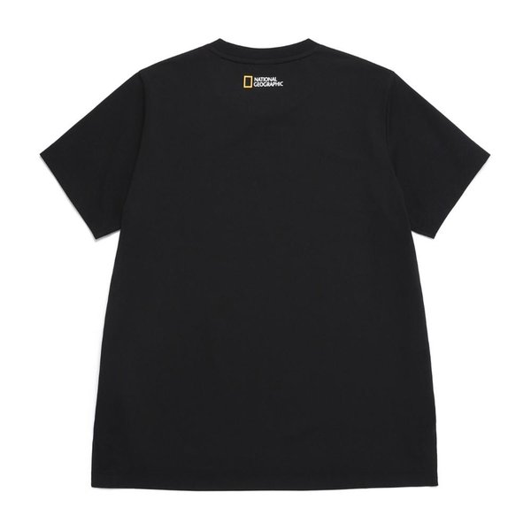 [여주점] N252WTS030 여성 크로우 COOL MAX 스몰로고 중힙기장 반팔티셔츠 CARBON BLACK