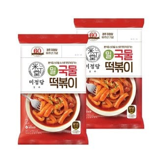 CJ제일제당 즐거운동행 미정당 밀국물떡볶이 2인분(401.2g) x2개