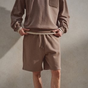 [25SS] 레오 드로스트링 쇼츠 브라운