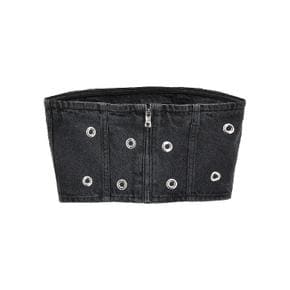 Studded Denim top Black   11400529982998 [관부가