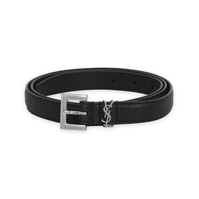 [생로랑 SAINT LAURENT] 612616 BRM0E 1000 남성 벨트