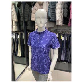 _SG 여성 여름 플라워패턴 반팔 달리아티셔츠Z 4 1MQTSM4515PU