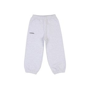 레터링 조거 스웻팬츠 SA 0001 멜란지 그레이_ASACJT00010MY