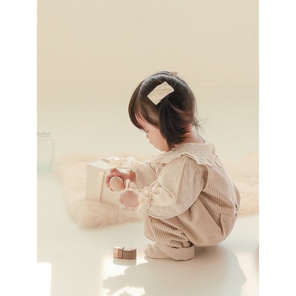 아방하고 따스한 - 유아 골덴 멜빵 바지