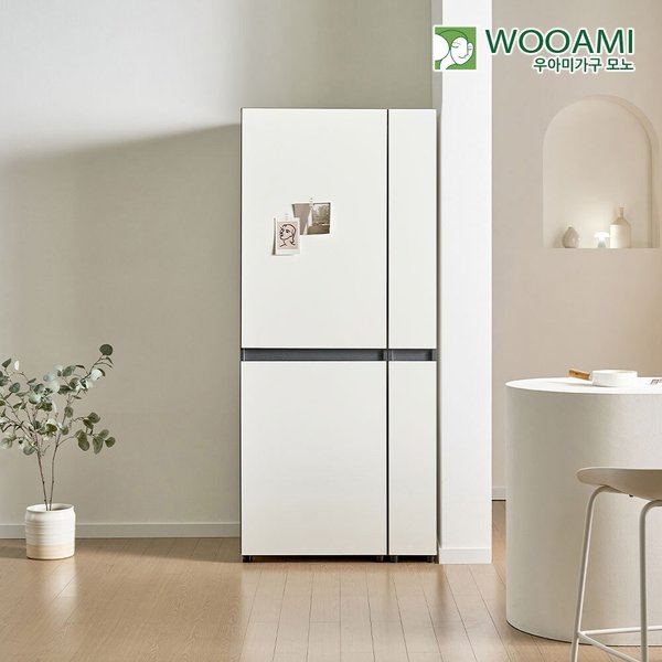 [착불] 우아미가구 모노 모트 슬라이딩 주방수납장 냉장고 틈새장 200
