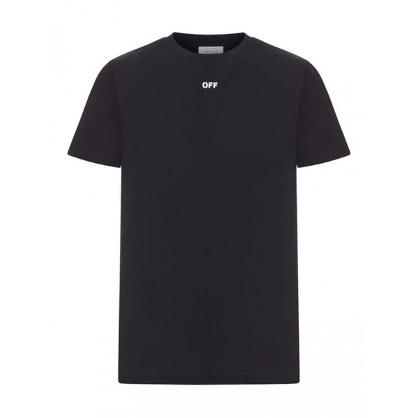 남성 티셔츠 BRUSH 애로우 슬림 S/S 블랙 화이트 OMAA027F25J 547950