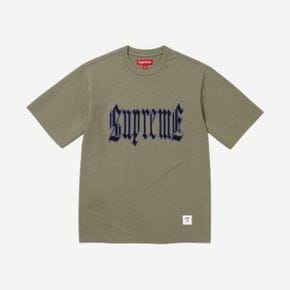 슈프림 올드 잉글리쉬 숏슬리브 탑 올리브 - 24SS Supreme Old English S/S Top Olive - 24SS