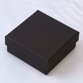 주얼리 케이스 무광블랙 8.3cmX8.3cm 선물케이스
