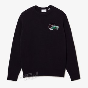 NA 남성 홀리데이 크로코다일 스웨터 AH0734-51 LACOSTE MEN`S HOLIDAY LARGE CORCODIL