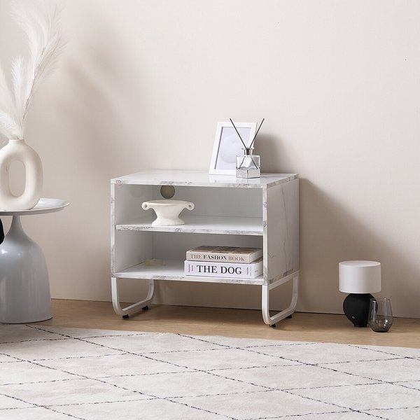 보루네오 엘리브 미르 600 철제 협탁 선반형 nf068