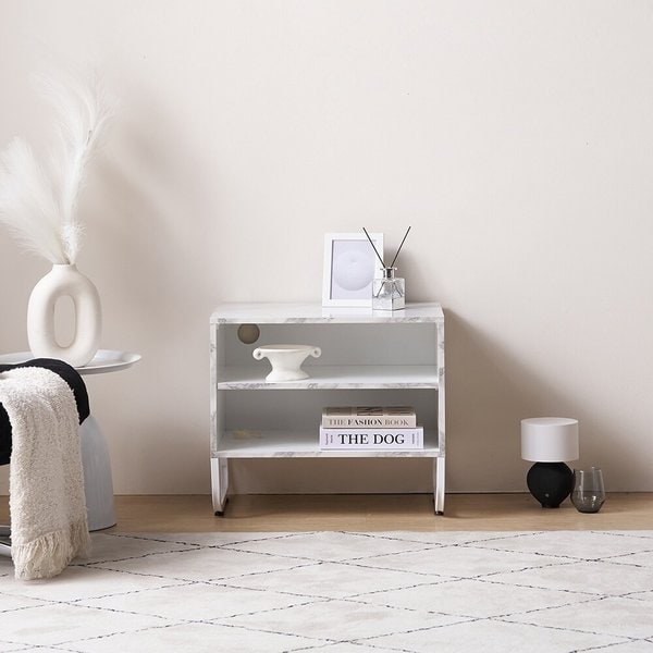 보루네오 엘리브 미르 600 철제 협탁 선반형 nf068